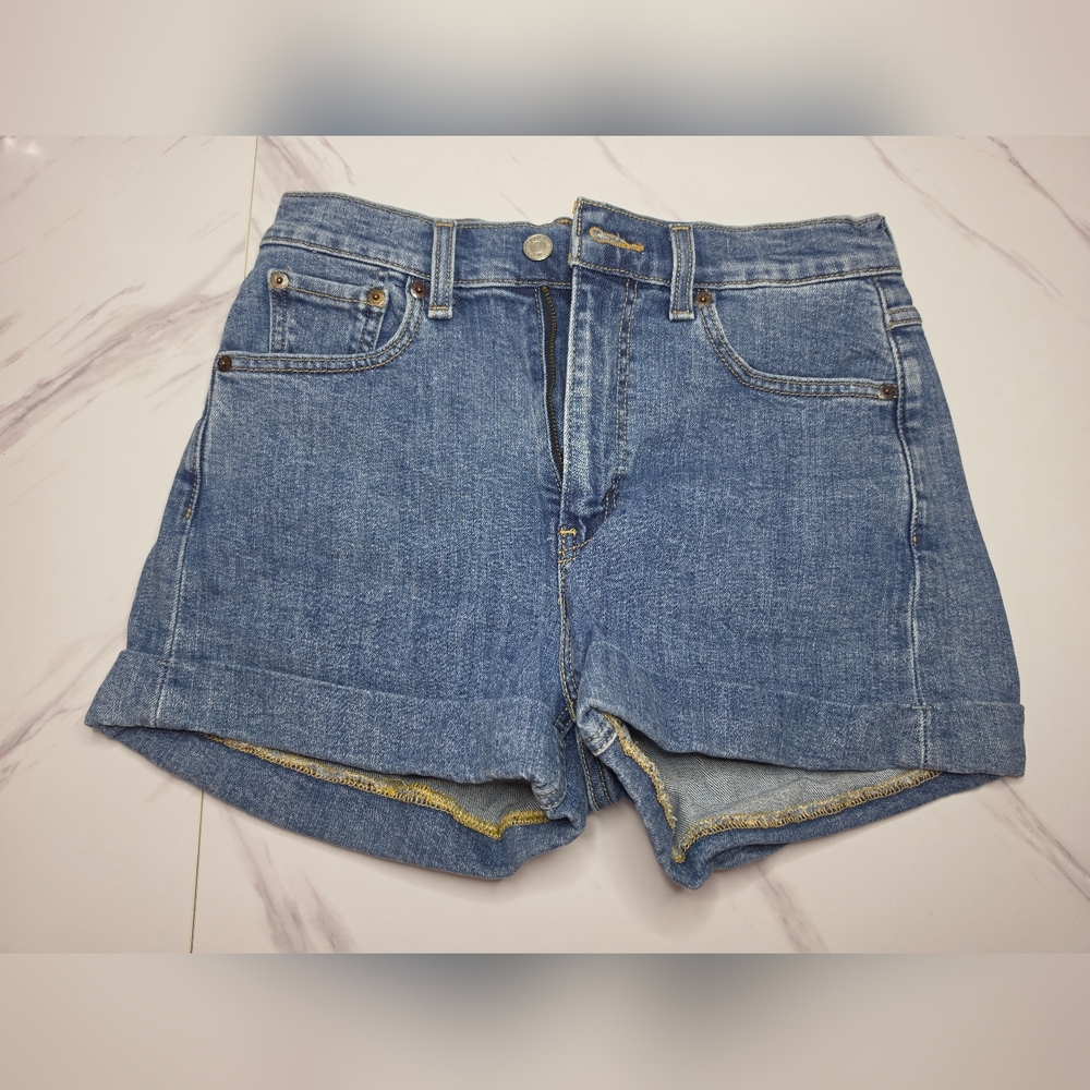 Levi's Blue Denim | Jean Shorts | Size 27 - Picture 2 of 4